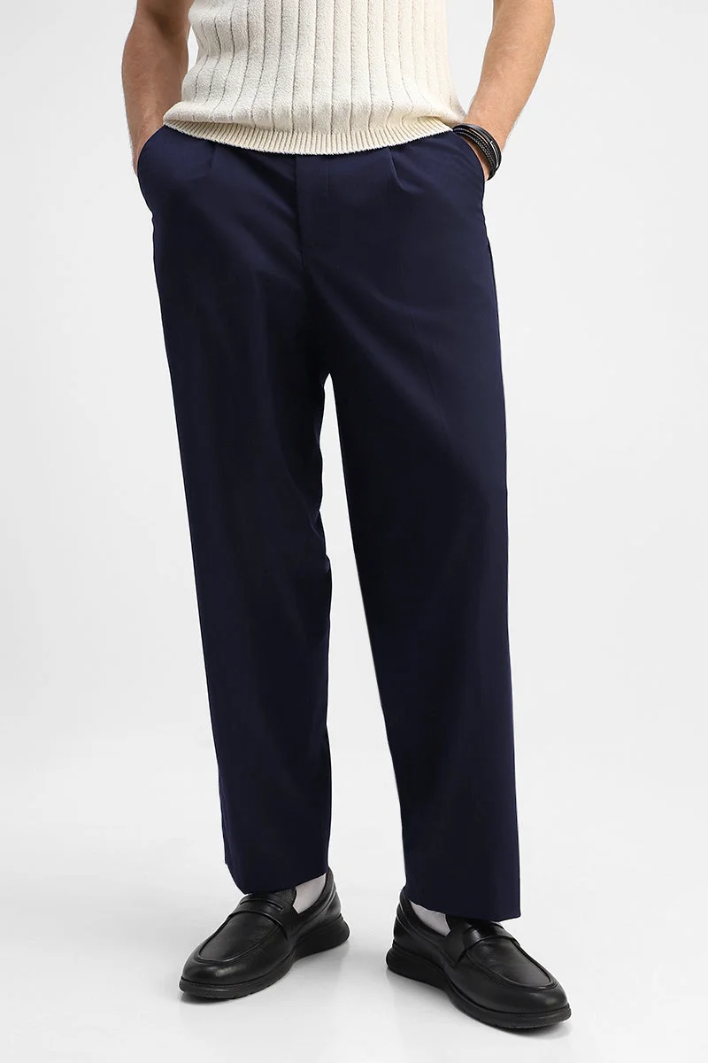 سنيتش Relaxed Fit Stretch Luxe Trousers